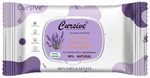 Cursive 3 in 1 Face Hand & Body Cleansing Wipes French Lavender