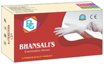 Bhansali Disposable Latex Examination Hand Glove Small