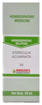 Bakson's Homoeopathy Sterculia Acuminata Dilution 3X