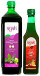 Ayah Combo Pack of Neem Karela Jamun Ras (1000ml) & Apple Cider Vinegar (500ml)