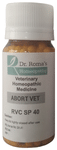 Dr. Romas Homeopathy RVC SP 40 Abort Vet Globules