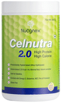 Celnutra 2.0 High-Calorie Nutritional Protien Powder |Gut-Friendly with Prebiotics & Probiotics | Creamy Vanilla