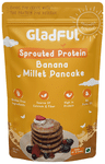 Gladful Sprouted Protein Millet Pancake Powder Banana