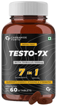 Carbamide Forte Testo 7X with Tribulus, Ashwagandha, L-Citruline & Kaunch Beej | Tablet for Energy, Stamina & Strength Tablet