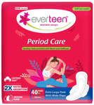 Everteen Period Care Soft Top Layer Sanitary Pads (40 Each)