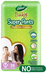 Dabur Baby Super Pants with Aloe Vera, Shea Butter & Vitamin E | Size Medium