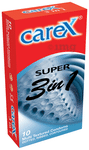Carex Super 3 in 1 Multi Textured Condom