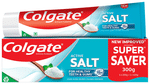 Colgate Active Salt Anticavity Toothpaste | Germ Fighting for Healthy Gums and Teeth (200gm + 100gm)