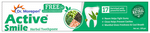 Dr. Morepen Active Smile Enriched with 17 Powerful Herbs Toothpaste