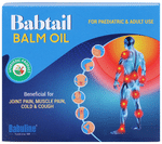 Babuline Babtail Balm Oil for Body, Back, Knee, Legs, Shoulder and Muscle pain | Suitable For Relief from Cold, Cough, Headache, Blocked Nose (10ml Each)