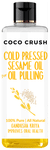 Coco Crush Cold Pressed Sesame Oil for Oil Pulling