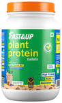 Fast&Up Plant Protein Isolate with Digestive Enzymes, 6g BCAA & 6g Glutamine | No Added Sugar | Flavour Caramel Coffee