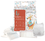 Bdiapers Disposable Nappy Pads with 1 Washable Cloth Cover Large