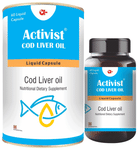 Activist Cod Liver Oil Liquid Capsule
