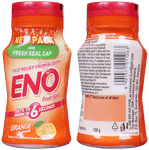 Eno Powder | Provides Fast Relief from Acidity | Flavour Orange