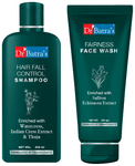 Dr Batra's Combo Pack of Hair Fall Control Shampoo 200ml  and Fairness Face Wash 200gm