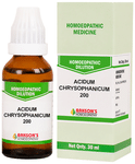 Bakson's Homoeopathy Acidum Chrysophanicum Dilution 200