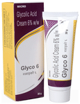 Glyco 6 Glycolic Acid Cream | For Dry Skin, Acne & Hyperpigmentation