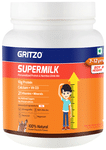 Gritzo Supemilk Protein Boy Height+ for 7 to 12 Years Boys Height+ With Calcium & Vitamin D3 Double Chocolate