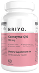 Briyo CoQ10 Naturally Fermented, USP Grade, Superior Absorption Heart Health & Energy Boost Capsule