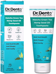 Dr. Dento Matcha Green Tea Hemp Seed Oil Toothpaste