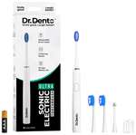 Dr. Dento Ultra Series Sonic Electric Toothbrush Frosty White