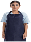 Agarwals Reusable Waterproof Front Apron For Hospital & Home Use Tie-Type | Size - 45”x23” Navy Blue