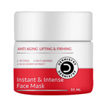 Dermisrty Combo Pack of 4% Liftis Anti Ageing Instant (30ml) & Intense Firming Tightening Face Serum and Retinol Mask (50ml)