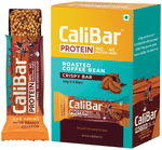CaliBar Protein Crispy Bar (40gm Each) Roasted Coffee Bean