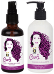Anveya Combo Pack of Curls Hair Mist (100ml) & Curls Cleansing Shampoo (200ml)