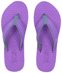 Doctor Extra Soft D 3 Women's Slippers with Bounce Back Technology Orthopaedic and Diabetic MCR Anti-skid Cushion Comfort Purple Grey 10