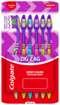 Colgate Medium ZigZag Medium Bristle Toothbrush