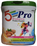 5 Pro Diabetic Protein Powder Badam