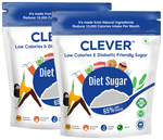 Clever Low Calories & Diabetic Friendly Diet Sugar (1kg Each)