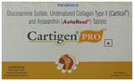 Cartigen Pro Tablet with Glucosamine, Collagen II & Astaxanthin | Bone, Joint & Muscle Care