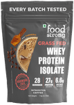 Foodstrong Grass Fed Whey Protein Isolate Powder Coffee