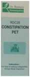 Dr. Romas Homeopathy RDC 26 Constipation Pet Pills