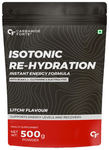 Carbamide Forte Isotonic Re-Hydration Powder with BCAA & L-Glutamine Litchi