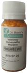 Dr. Romas Homeopathy RVC SP 20 Prolapse Vet Globules