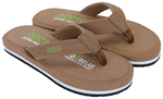 Doctor Extra Soft D32 Skid Resistant || Lightweight || Comfortable Footbed || Memory Foam Bounce Back Technology || Flip-Flop & Sliders for Men Tan 8