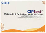 Ciptest Malaria Pf & Pv Antigen Rapid Test Card