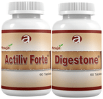 Anuja Combo Pack of Actiliv Forte Tablet & Disgestone Tablet (60 Each)