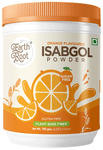 Earthroot Orange Flavoured Isabgol Psyllium Husk Powder | Supports Digestion | Natural Relief From Constipation