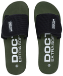 Doctor Extra Soft D 17 Orthopaedic and Diabetic Adjustable Strap Comfort Slippers for Women Olive 6