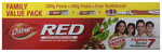 Dabur Family Value Pack Red Toothpaste for Teeth & Gums | Protection for the Entire Family (200gm +100gm) with Toothbrush Free