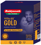 Baidyanath Vita-Ex Gold Capsule for Vitality & Stamina