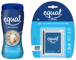 Equal Combo Pack of Spoonful Zero Calories from Sucralose (80gm) & Equal Classic Zero Calorie from Sucralose Tablet (300)
