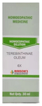 Bakson's Homoeopathy Terebinthinae Oleum Dilution 6X