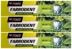 Farrodent Mint & Sensitivity Foaming Toothpaste (50gm Each)