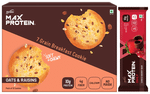 Combo Pack of Ritebite Max Protein Daily Choco Berry Bar (50gm) & Max Protein Cookies Oats & Raisins (55gm)